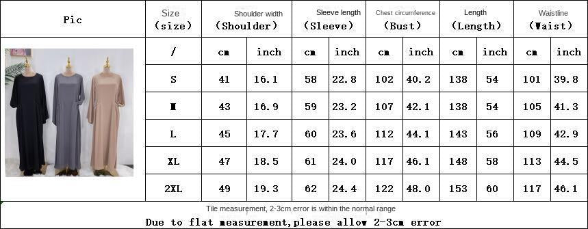 HASASERIES HS0709 Solid Large Robe Dress
