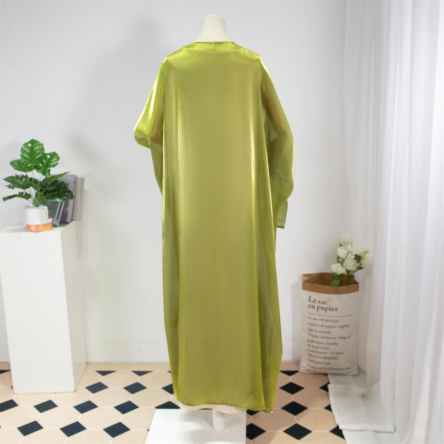 Robe ample à manches longues grande taille HASASERIES HS1039
