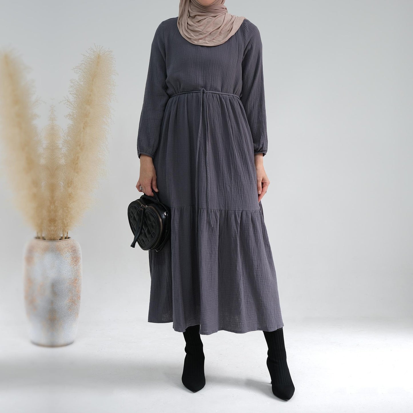 HASASERIES HS0703 Autumn/Winter Daily Dress