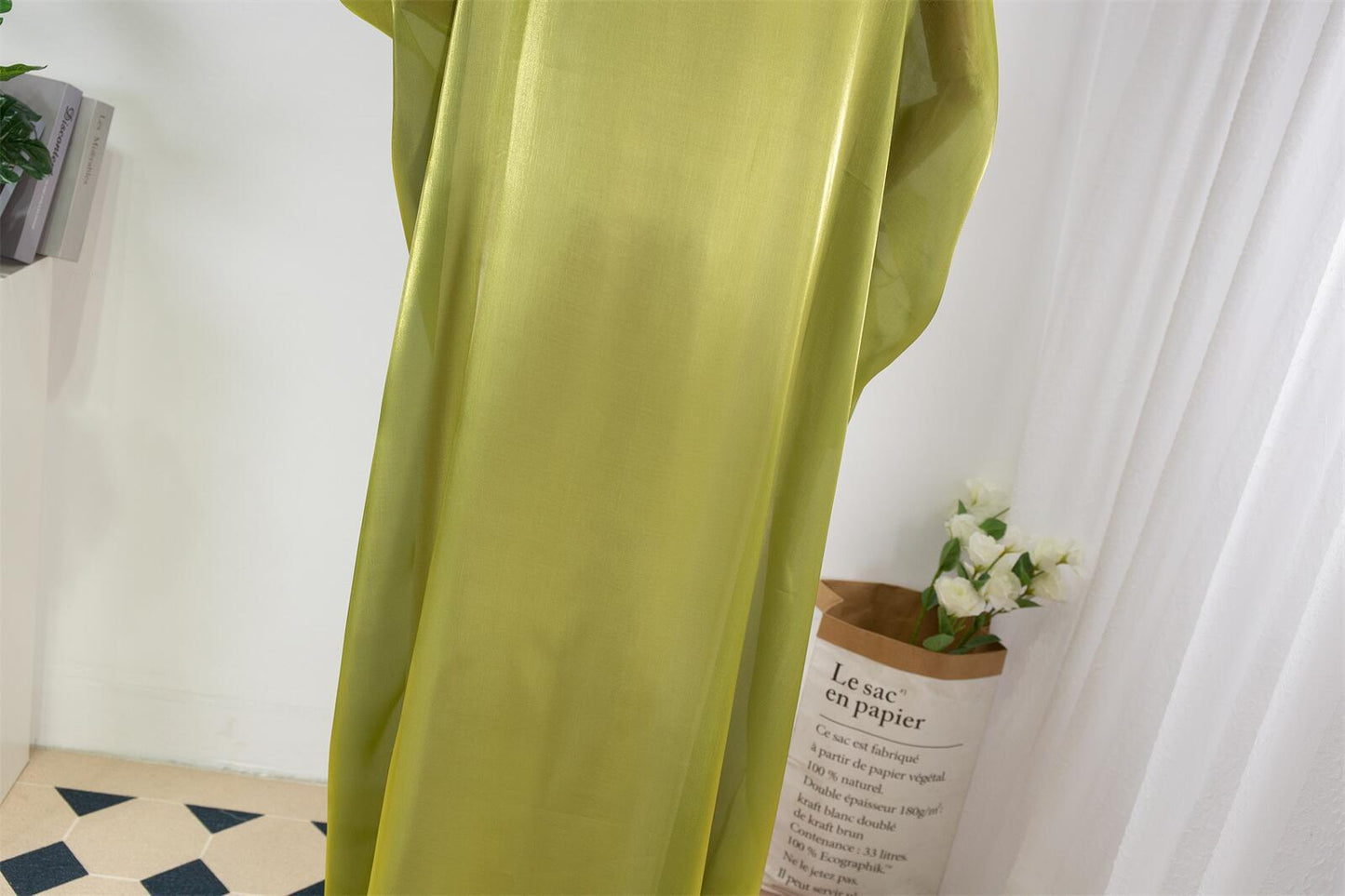 Robe ample à manches longues grande taille HASASERIES HS1039