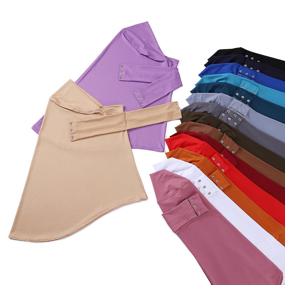 HASASERIES HS1129 Bandeau de chapeau à sous-couche de couleur unie