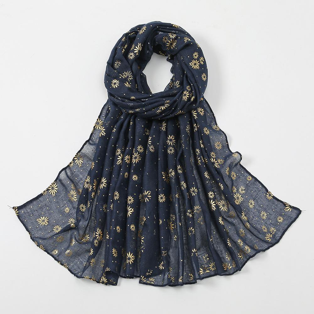 HASASERIES HS1123 Printed Sunscreen Headscarf