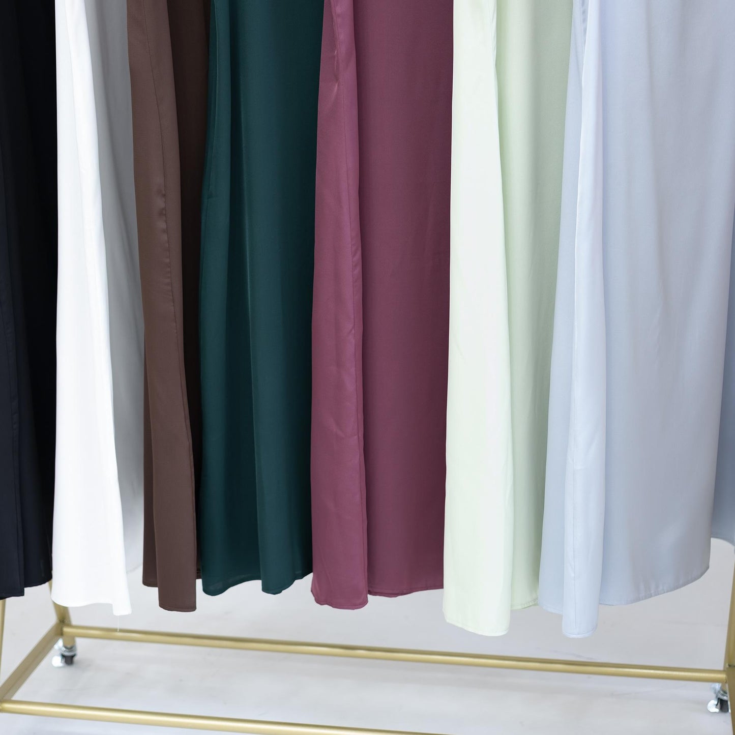 HASASERIES HS1018 Solid Color Bottoming Vest Dress
