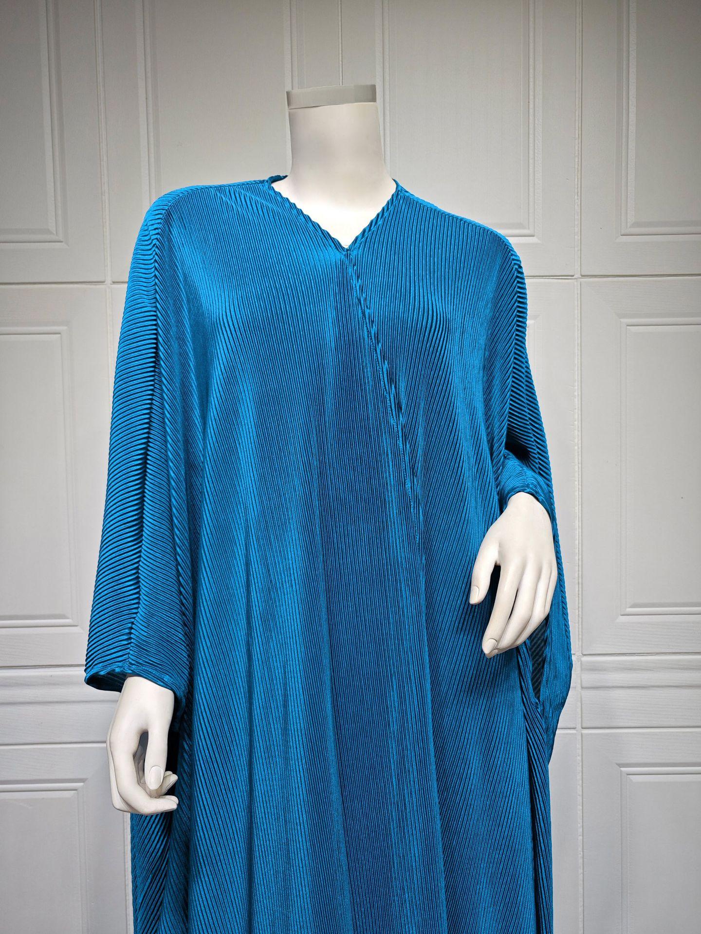 HASASERIES HS1033 Robe Abaya Vêtements d'extérieur