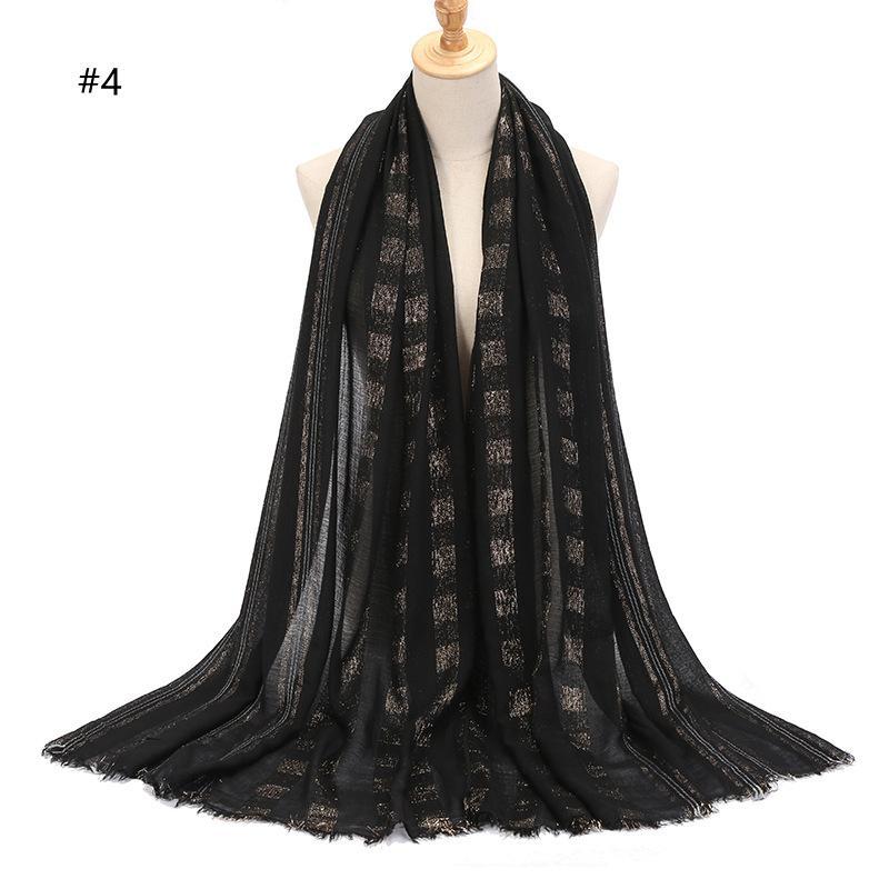 HASASERIES HS1142 Soft Solid Color Ladies Headscarf
