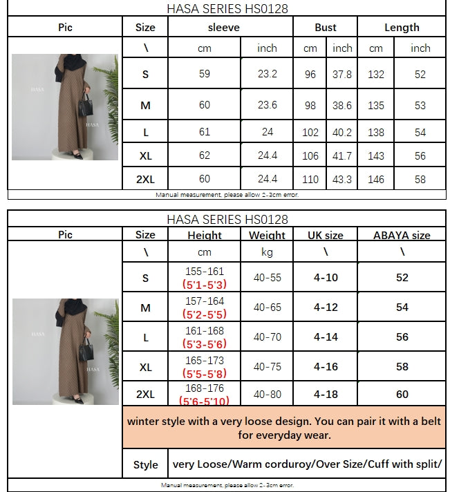 HS0128 Casual Chic Checkered Knit Long Sweater Dress