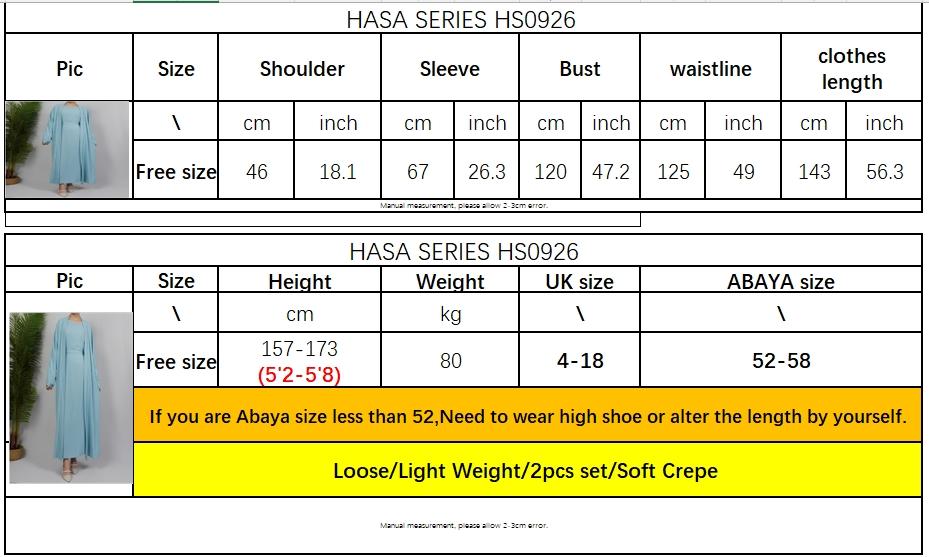 HASASERIES HS0926 Ensemble de 2 peignoirs doux avec robes doublées