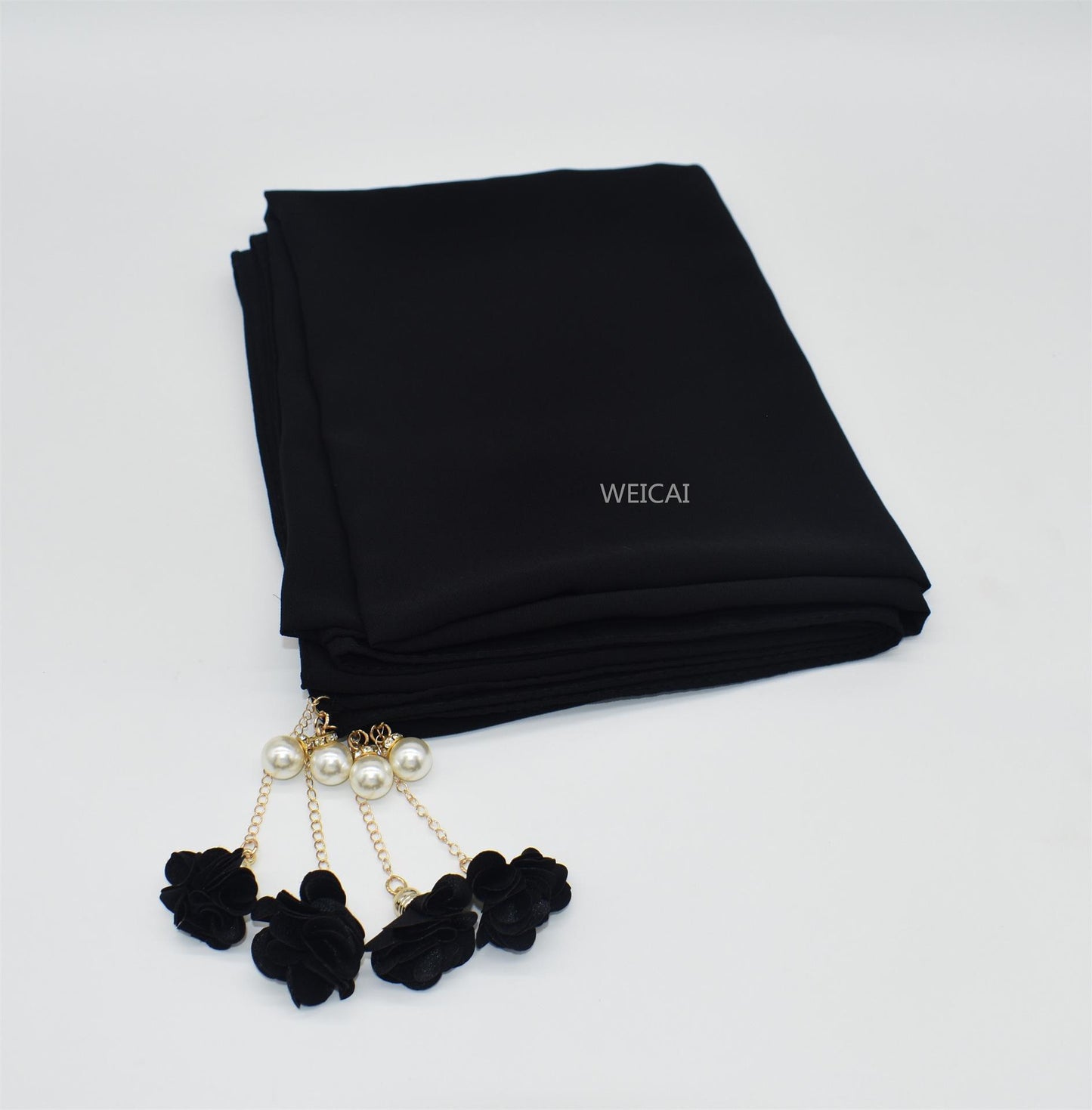 HASASERIES HS1055 Pearl Flower Hijab