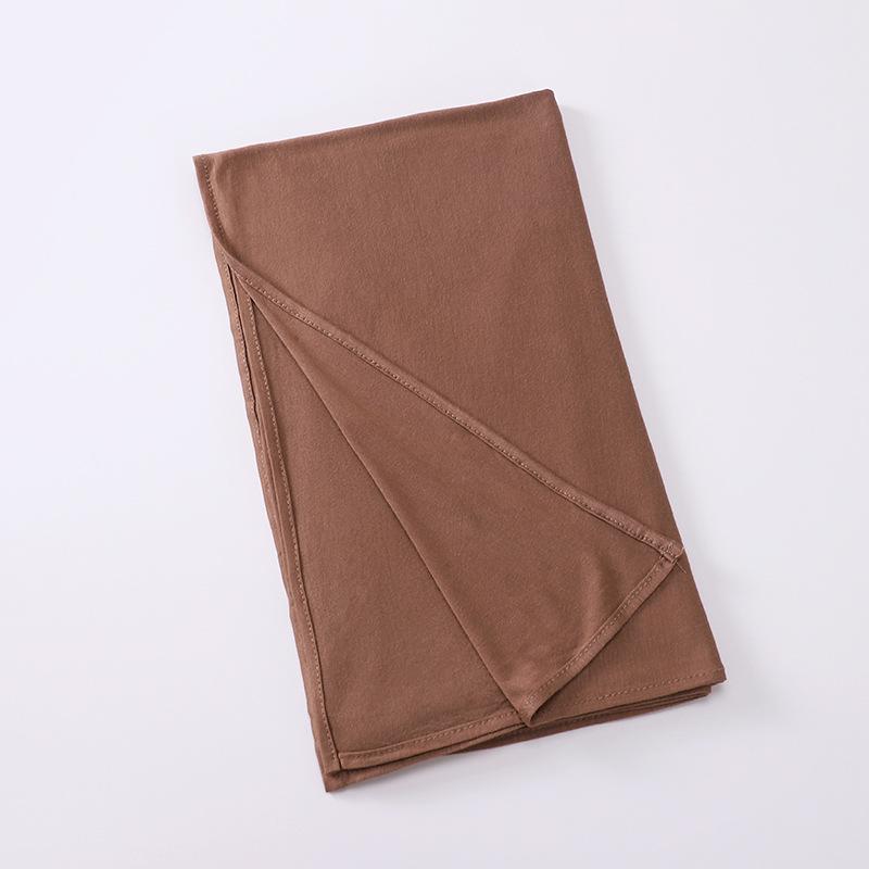 HASASERIES HS1051 Fashion Warm Solid Color Scarf