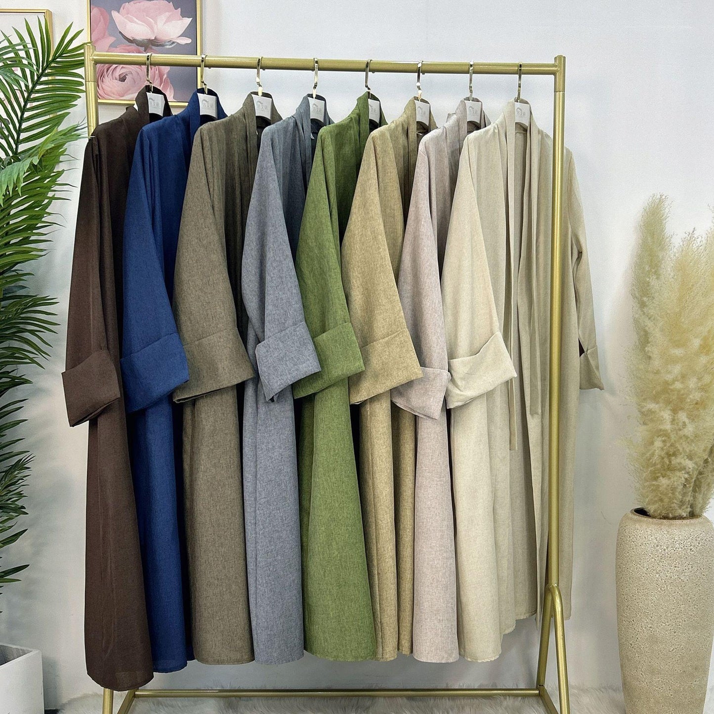 HASASERIES HS0710 2pcs Set Cardigan+Inner Dress