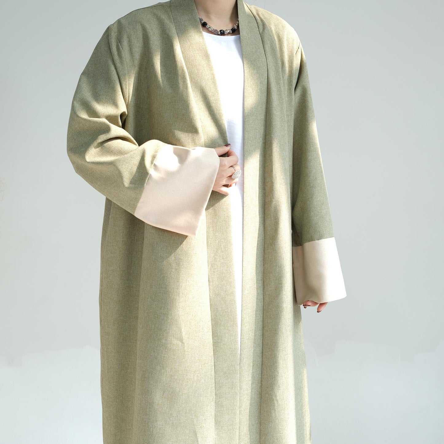 HASASERIES HS1041 Elegant Cardigan Robe