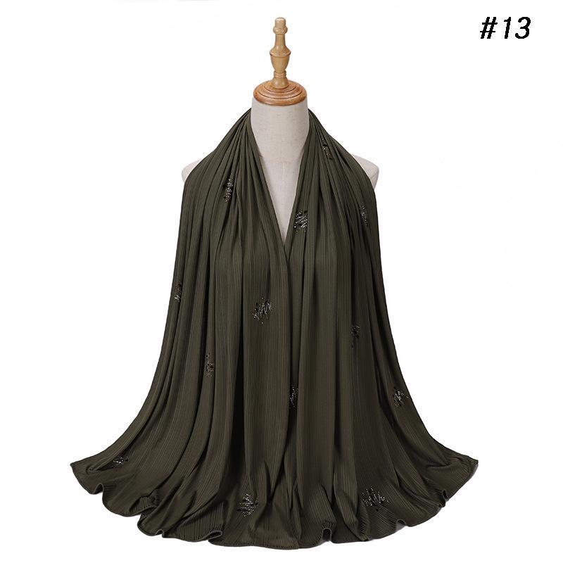 HASASERIES HS1133 Nouveau foulard rayé pour perçage à chaud