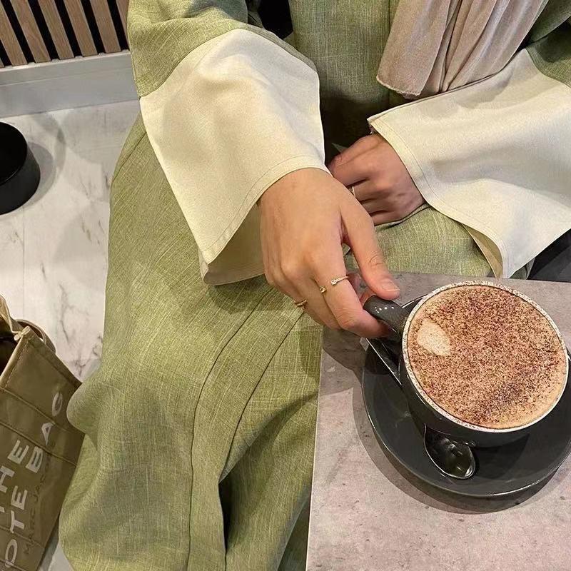 HASASERIES HS1041 Elegant Cardigan Robe