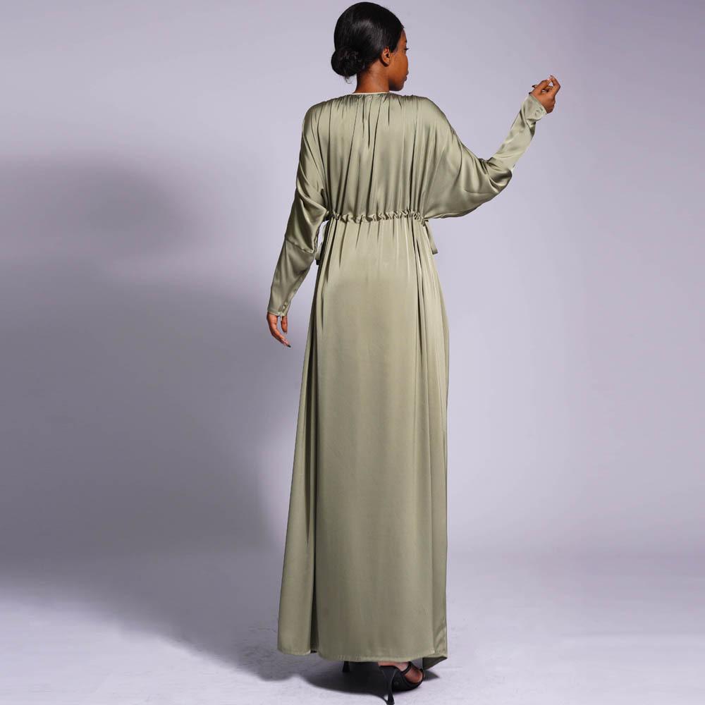 Robe Raglan de couleur unie HASASERIES HS0435