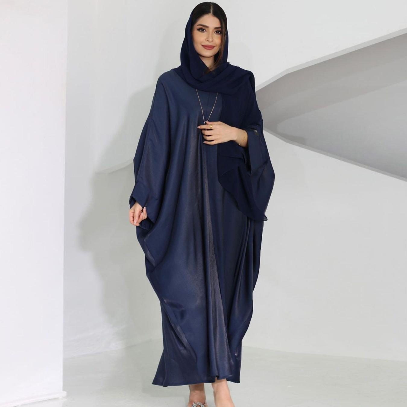 HASASERIES HS0725 Bat-sleeved Robe Women's Abaya