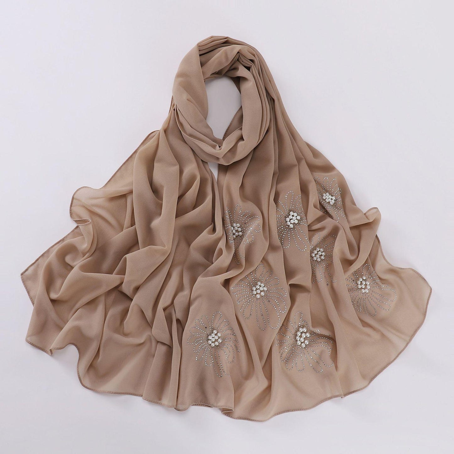 HASASERIES HS1121 New Chiffon Long Scarf Hijab