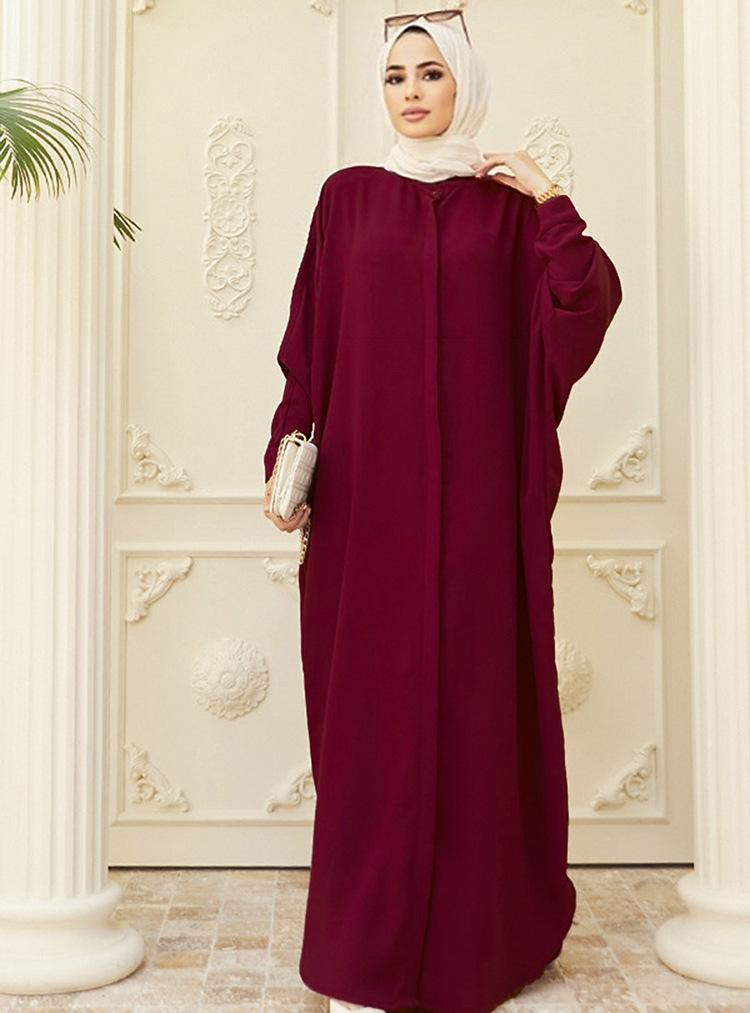 HASASERIES HS0519 Bat Sleeves Long Robe