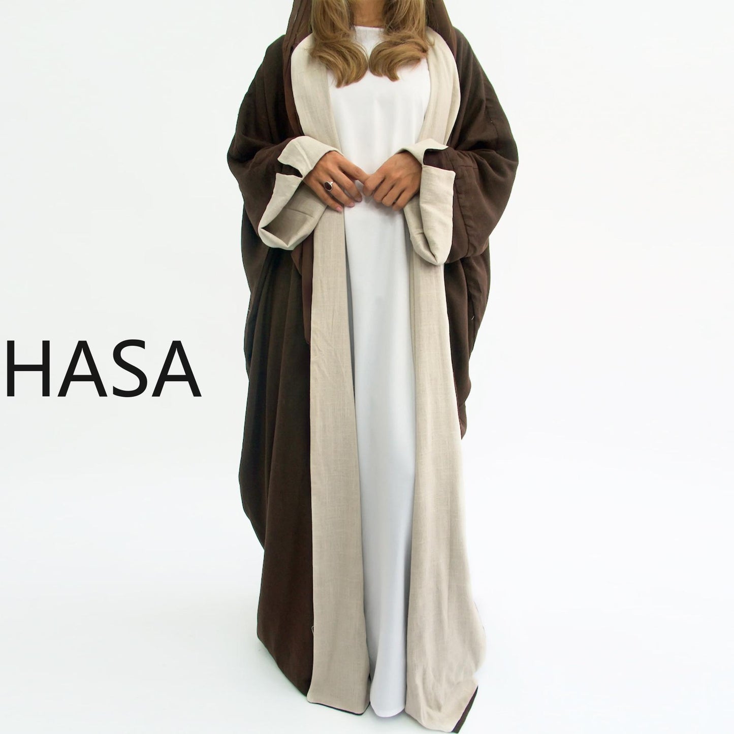 HASA HS4827 Reversible and versatile elegant robe