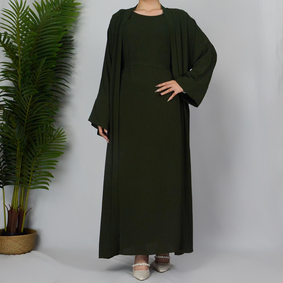 HASASERIES HS0926 Ensemble de 2 peignoirs doux avec robes doublées