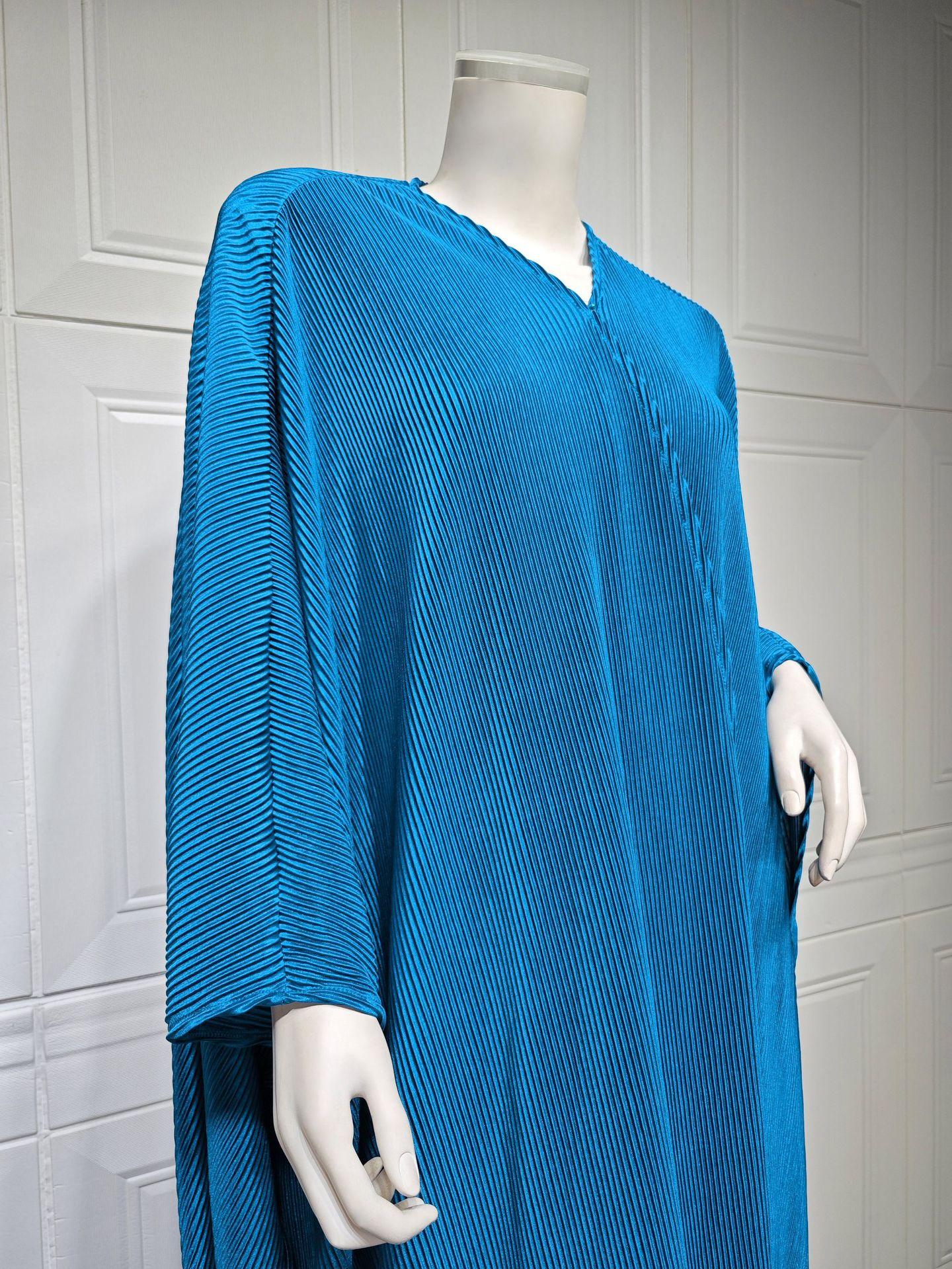 HASASERIES HS1033 Robe Abaya Vêtements d'extérieur