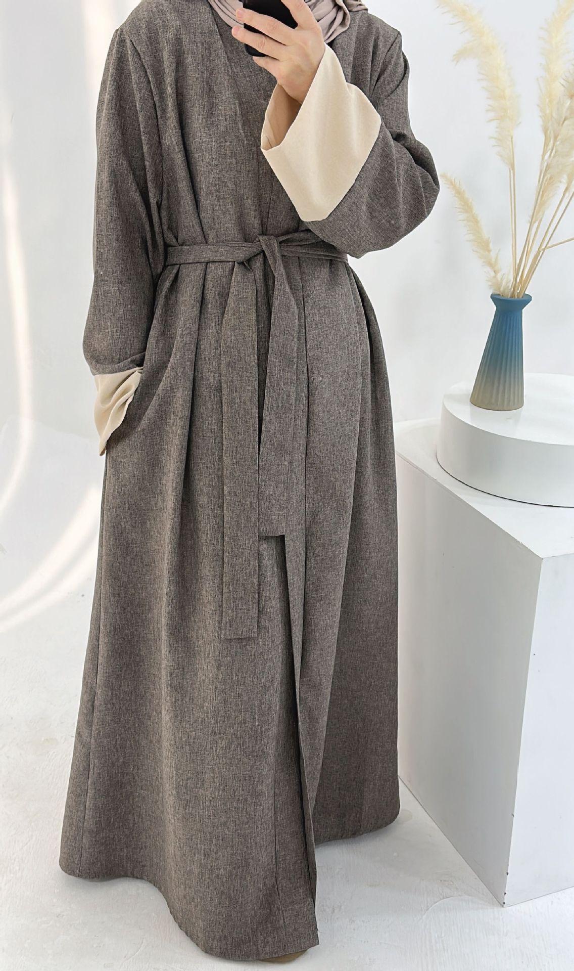 HASASERIES HS1041 Elegant Cardigan Robe
