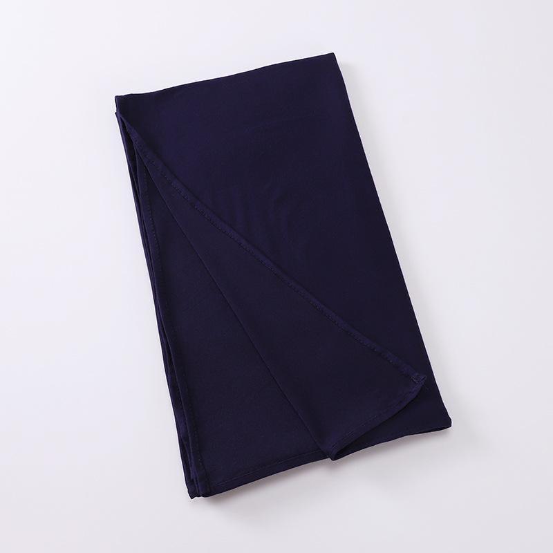 HASASERIES HS1051 Fashion Warm Solid Color Scarf