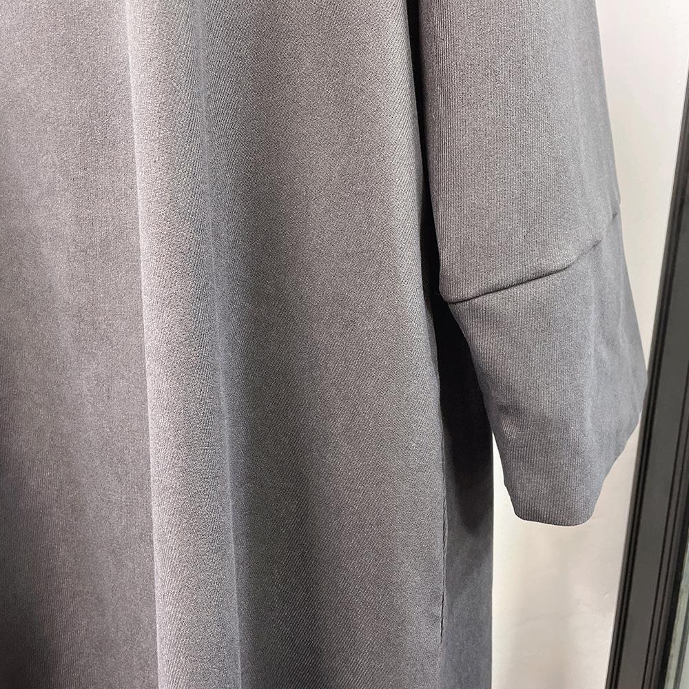 Robe tunique de couleur unie HASASERIES HS1011