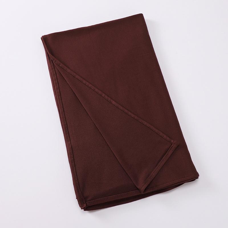 HASASERIES HS1051 Fashion Warm Solid Color Scarf