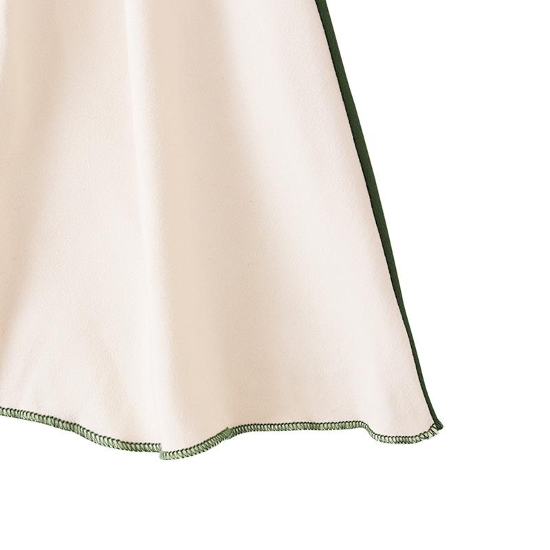 HASASERIES HS1201 Ensemble 2 pièces, Abaya pour enfant avec Khimar une couche.