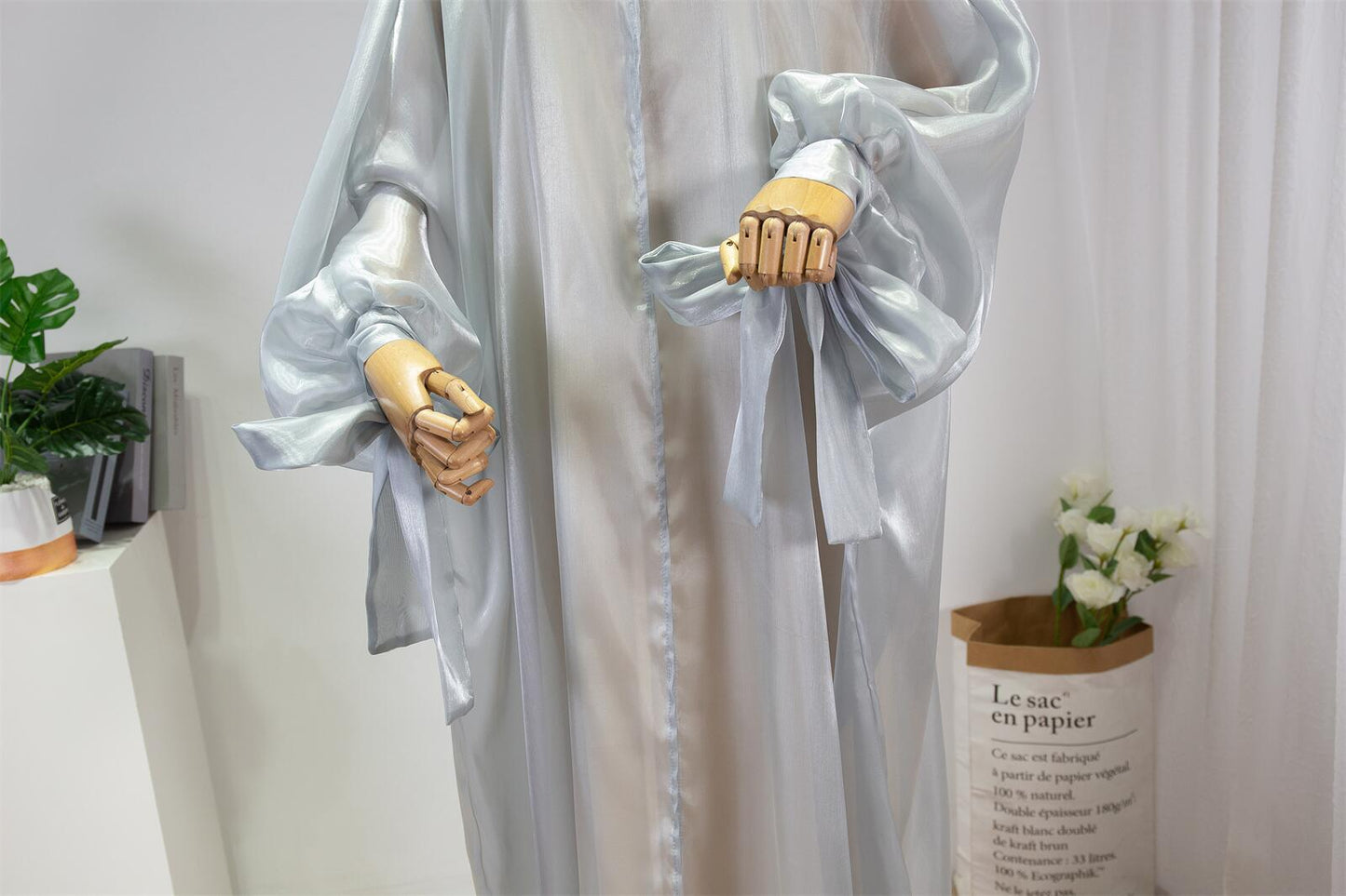 Robe ample à manches longues grande taille HASASERIES HS1039