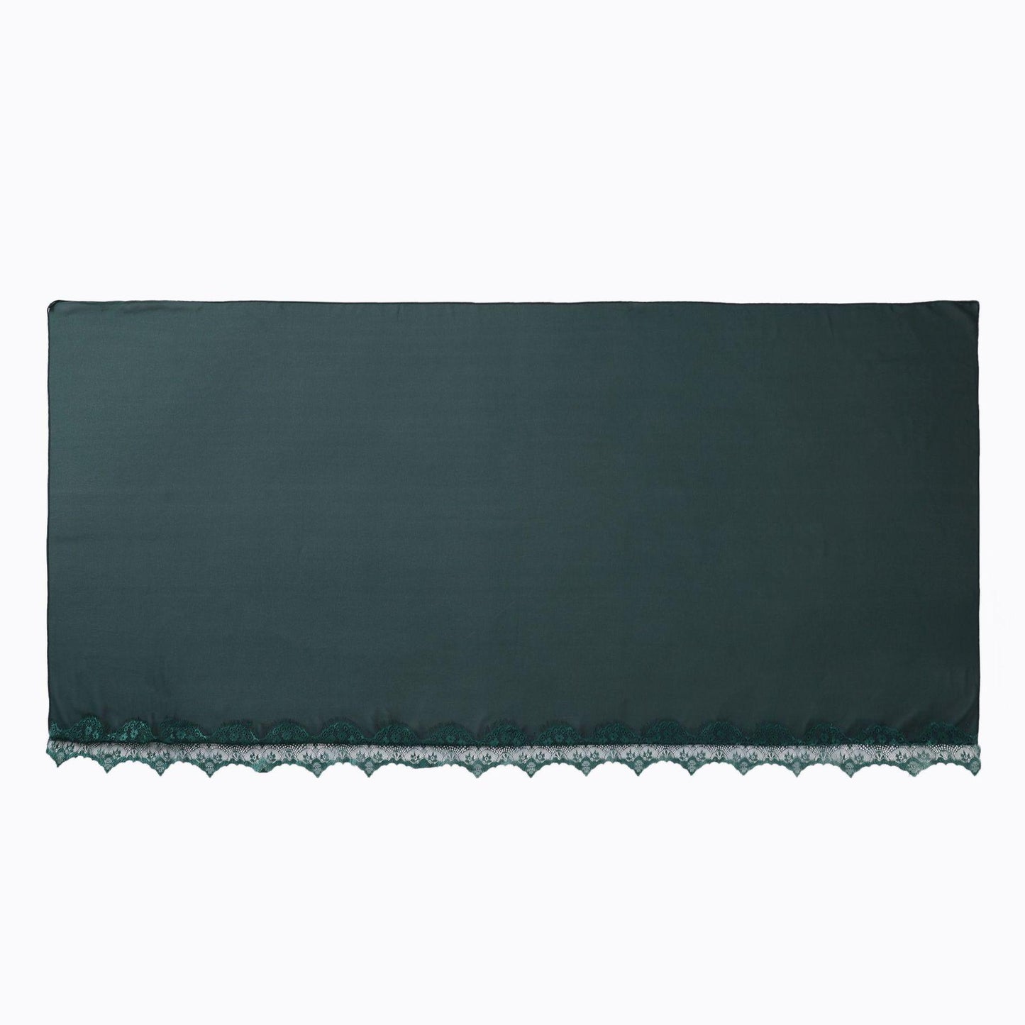 Bandeau Hijab en mousseline de soie avec bordure en dentelle HASASERIES HS1119