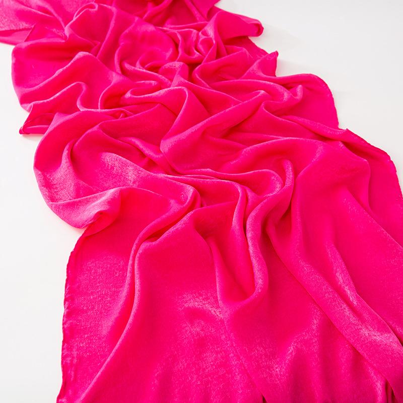 HASASERIES HS1069 Solid Color Scarf Baotou Scarf