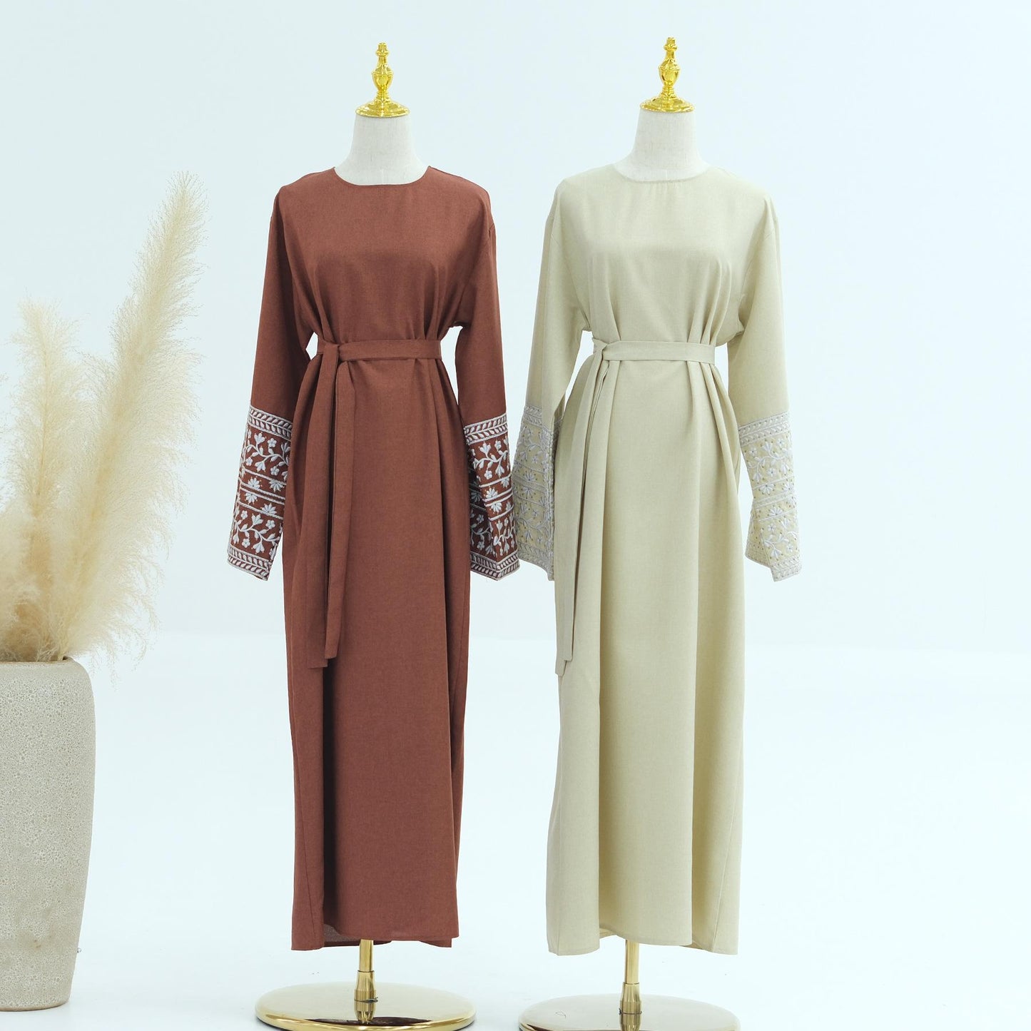Robe élégante brodée HASASERIES HS1172