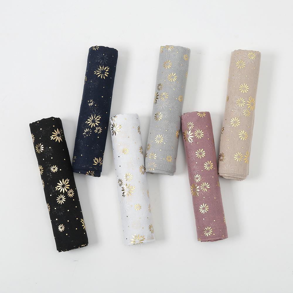 HASASERIES HS1123 Printed Sunscreen Headscarf