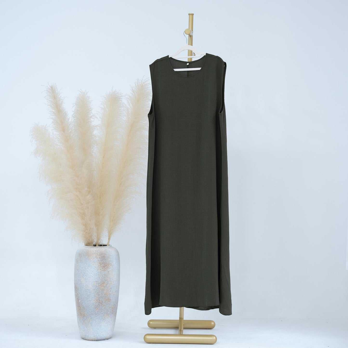 Robe débardeur couleur unie HASASERIES HS1019