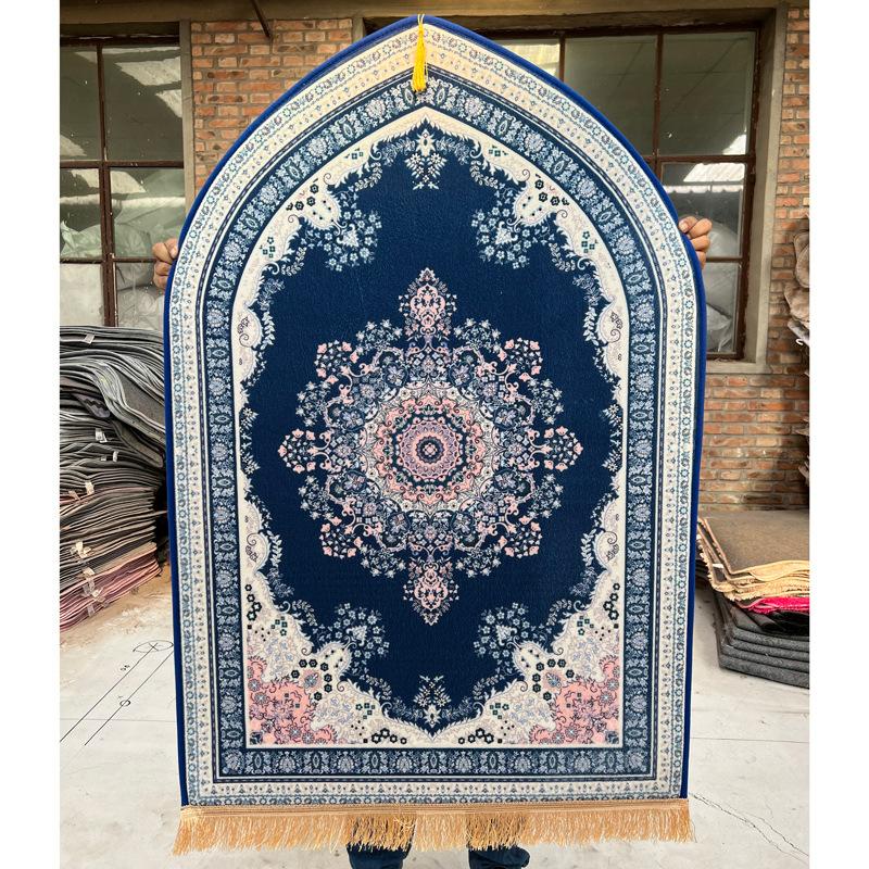 HASASERIES HS1163 Thickened Printed Prayer Blanket, Worship Mat, Prayer Mat