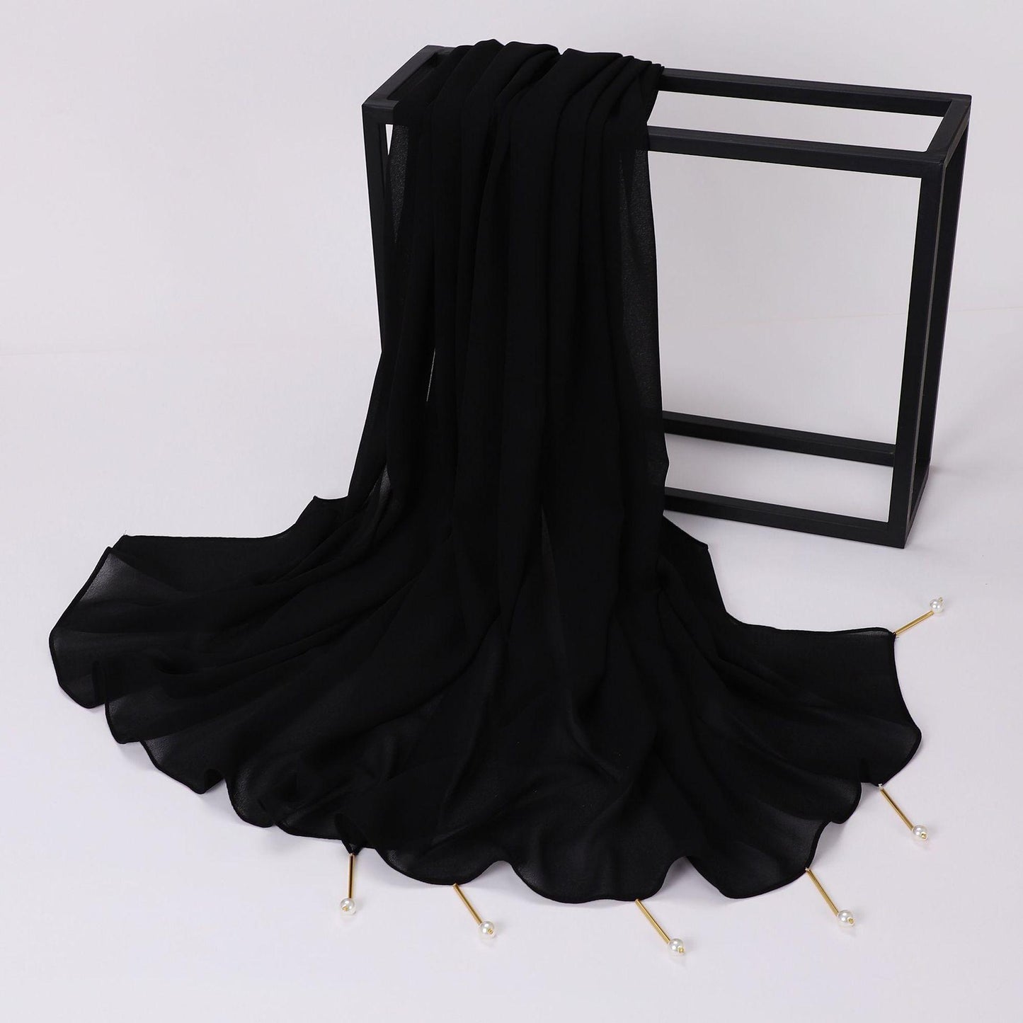 HASASERIES HS1113 Chiffon Headscarf Muslim Hijab