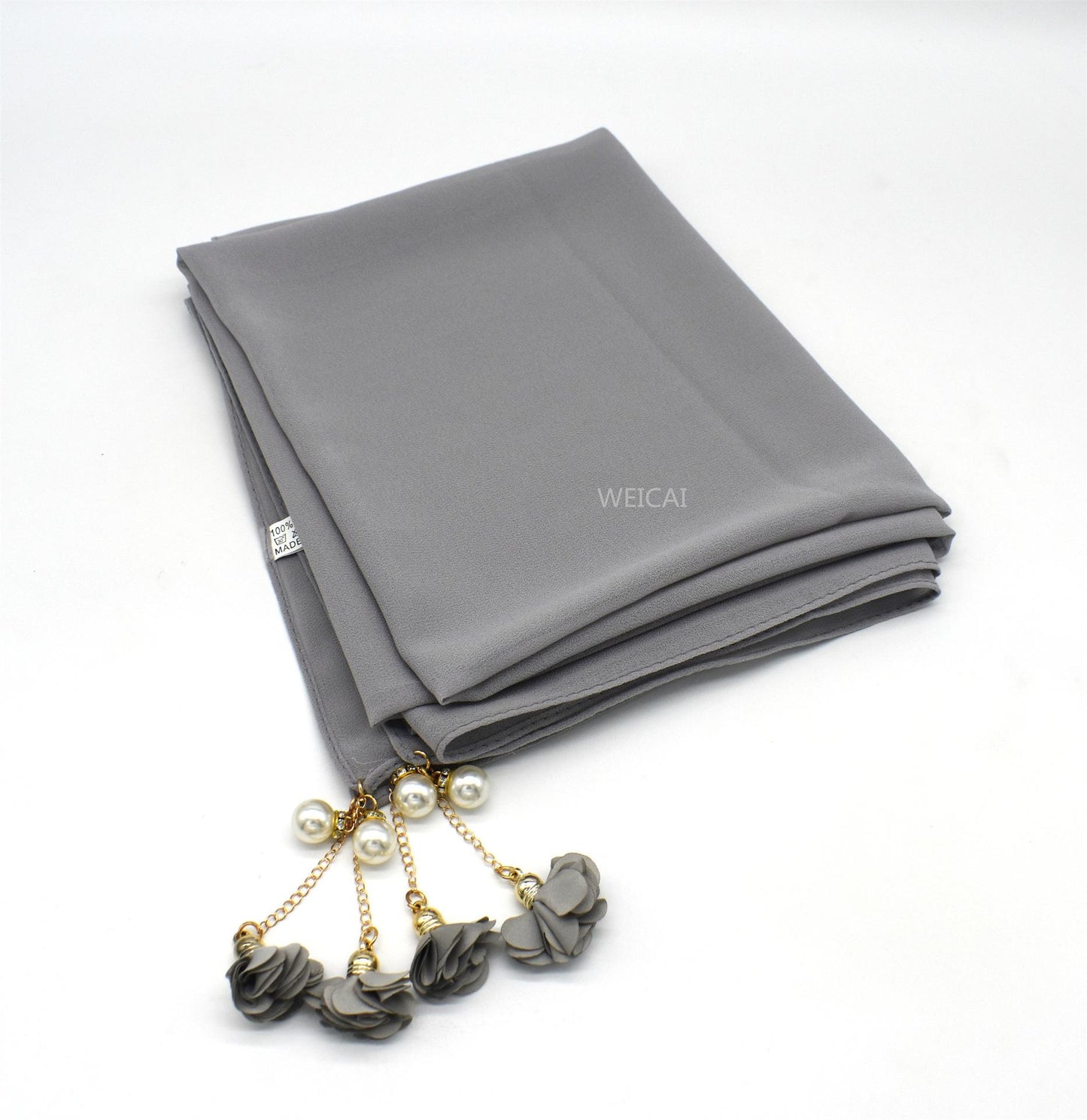 HASASERIES HS1055 Pearl Flower Hijab