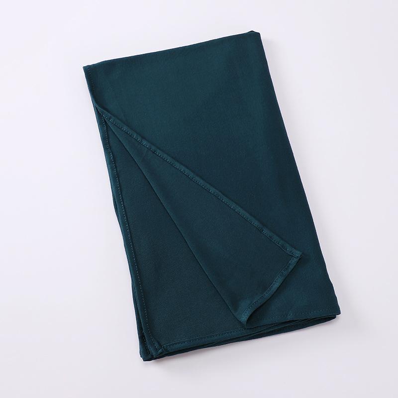 HASASERIES HS1051 Fashion Warm Solid Color Scarf