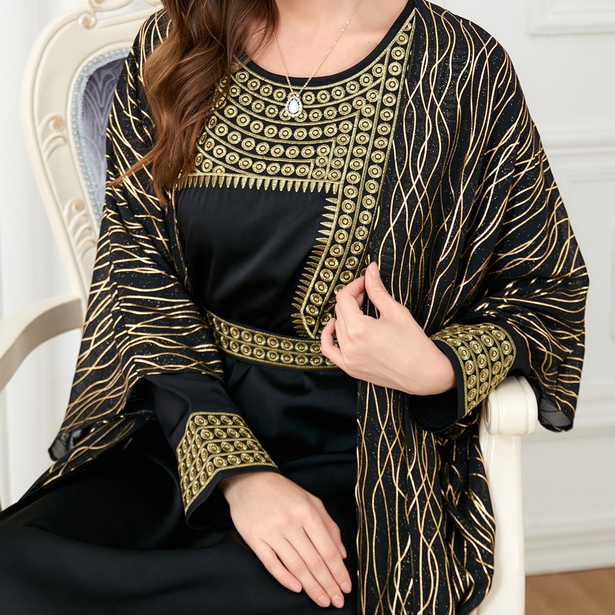 HASASERIES HS1059 2pcs Inner Dress with Cardigan