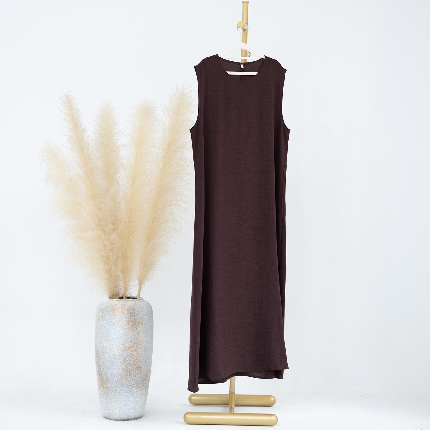 Robe débardeur couleur unie HASASERIES HS1019