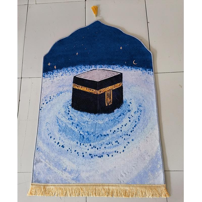 سجادة صلاة مطبوعة من HASASERIES HS1168، سجادة صلاة القبلة