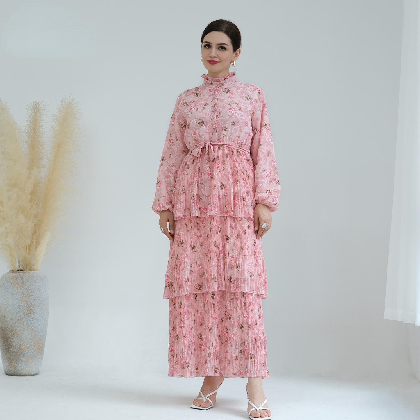 Robe imprimée Pure Beauty HS1007 de HASASERIES
