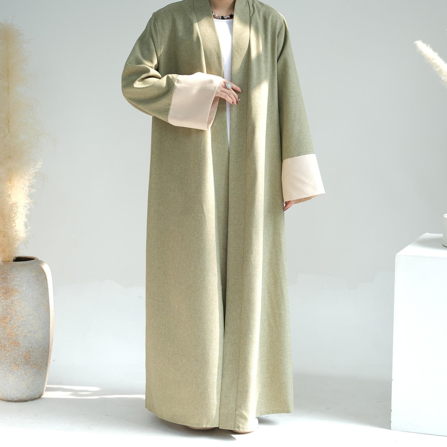 HASASERIES HS1041 Elegant Cardigan Robe