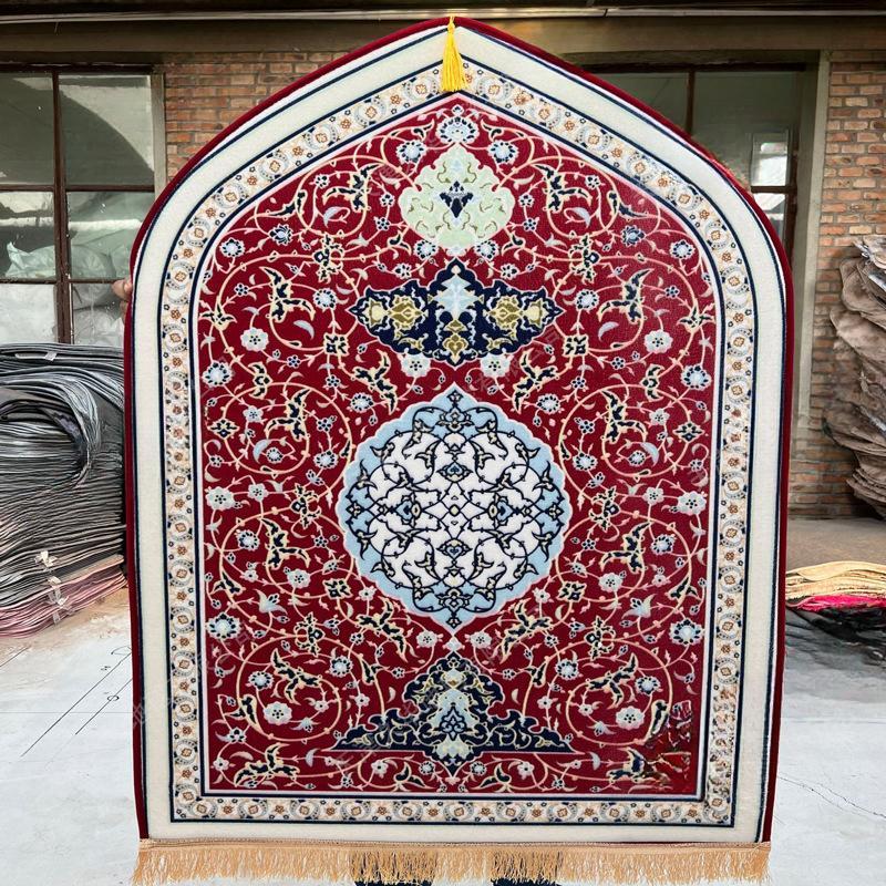 HASASERIES HS1163 Thickened Printed Prayer Blanket, Worship Mat, Prayer Mat