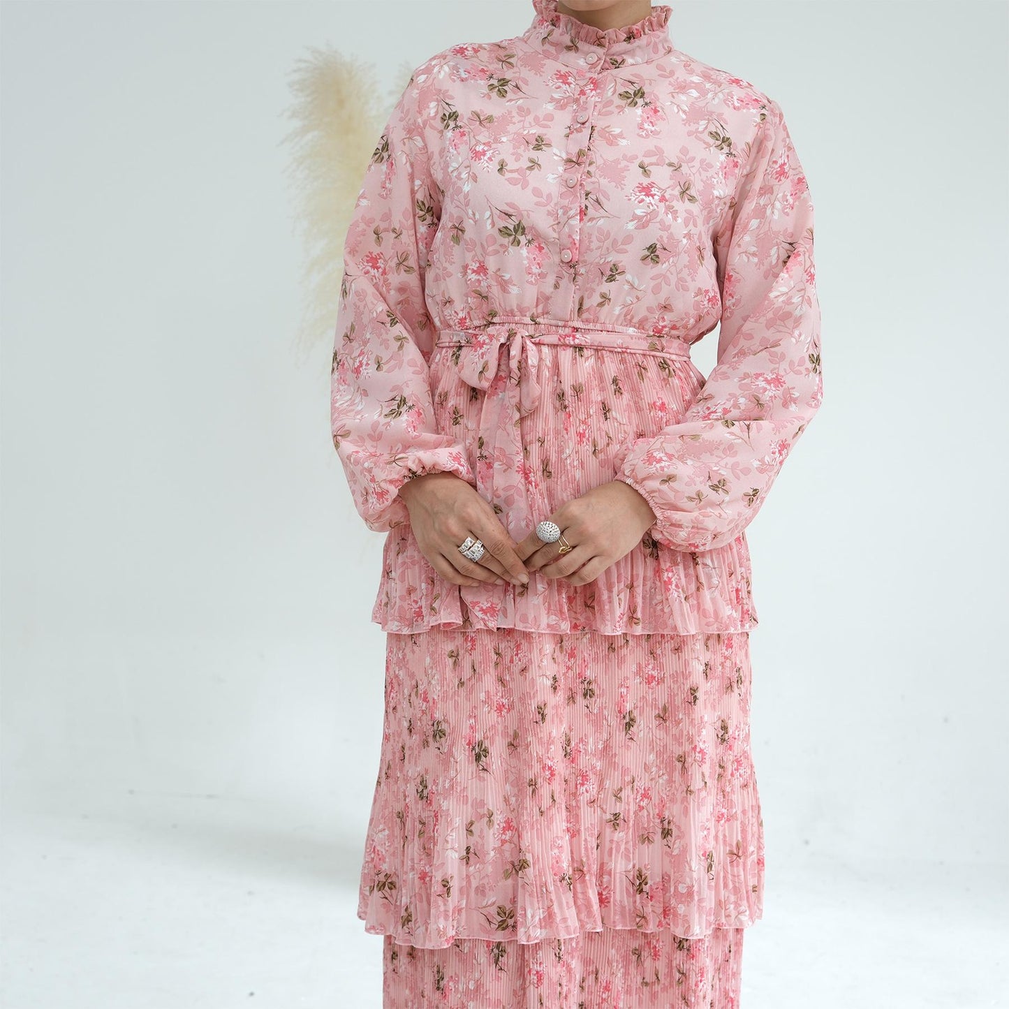 Robe imprimée Pure Beauty HS1007 de HASASERIES