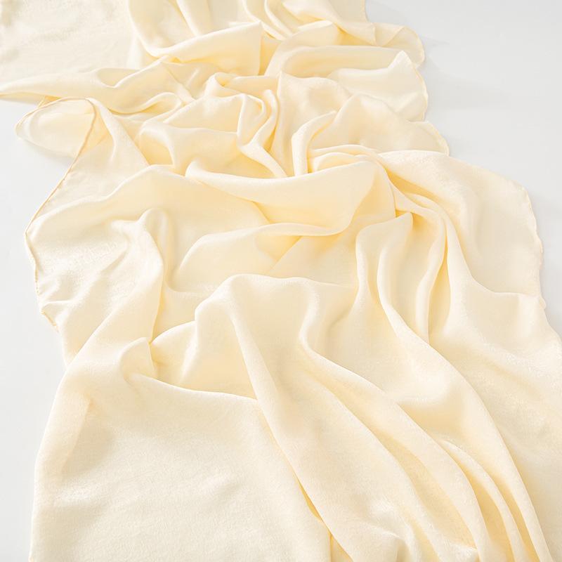 HASASERIES HS1069 Solid Color Scarf Baotou Scarf