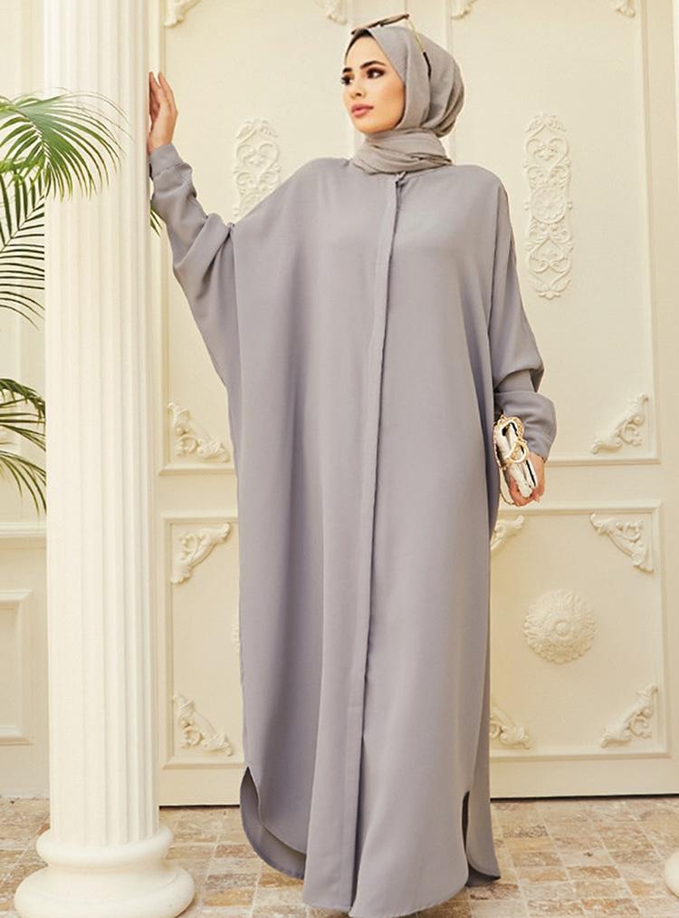 HASASERIES HS0519 Bat Sleeves Long Robe