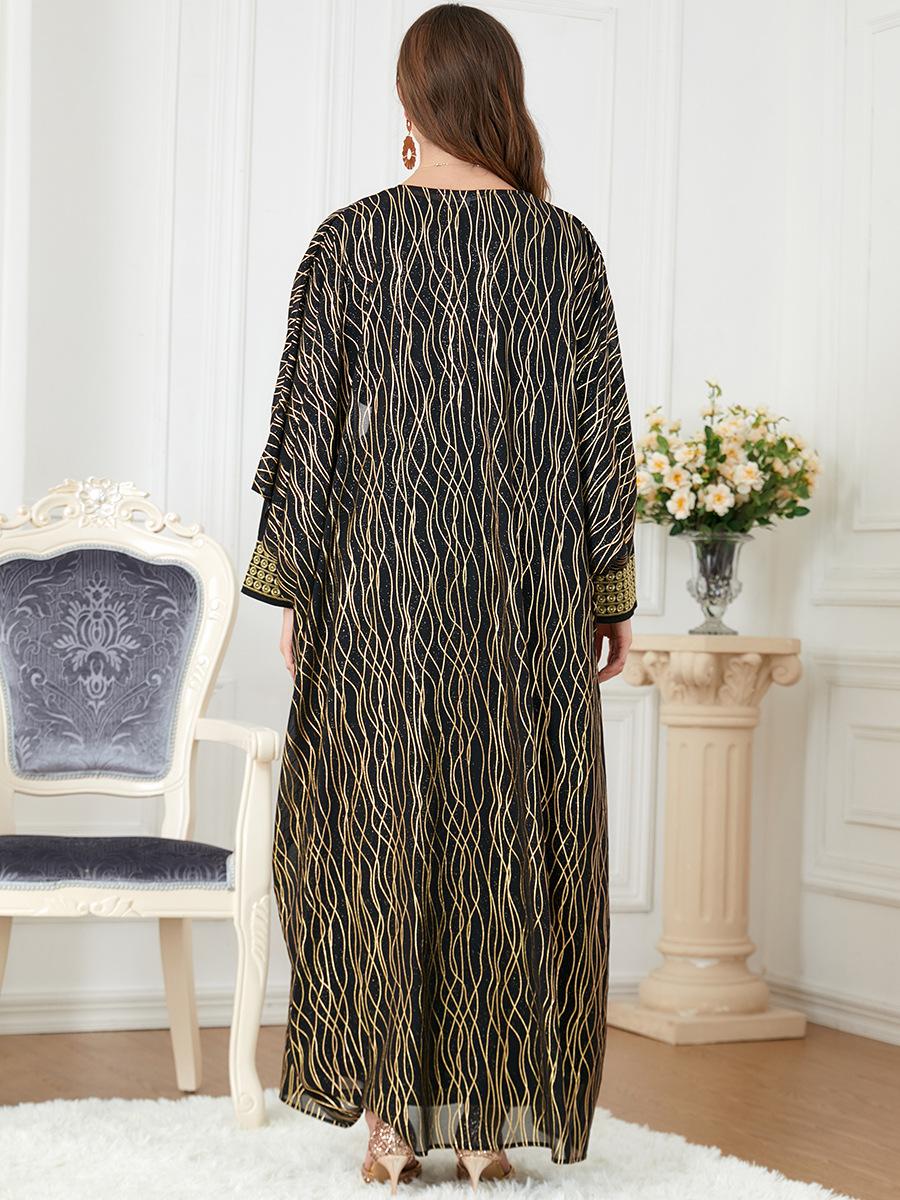 HASASERIES HS1059 2pcs Inner Dress with Cardigan