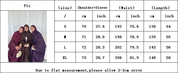 HS6492 Long-sleeved Robe with Bow and Beading